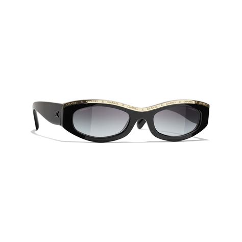 chanel oval signature sunglasses|chanel sunglasses where to buy.